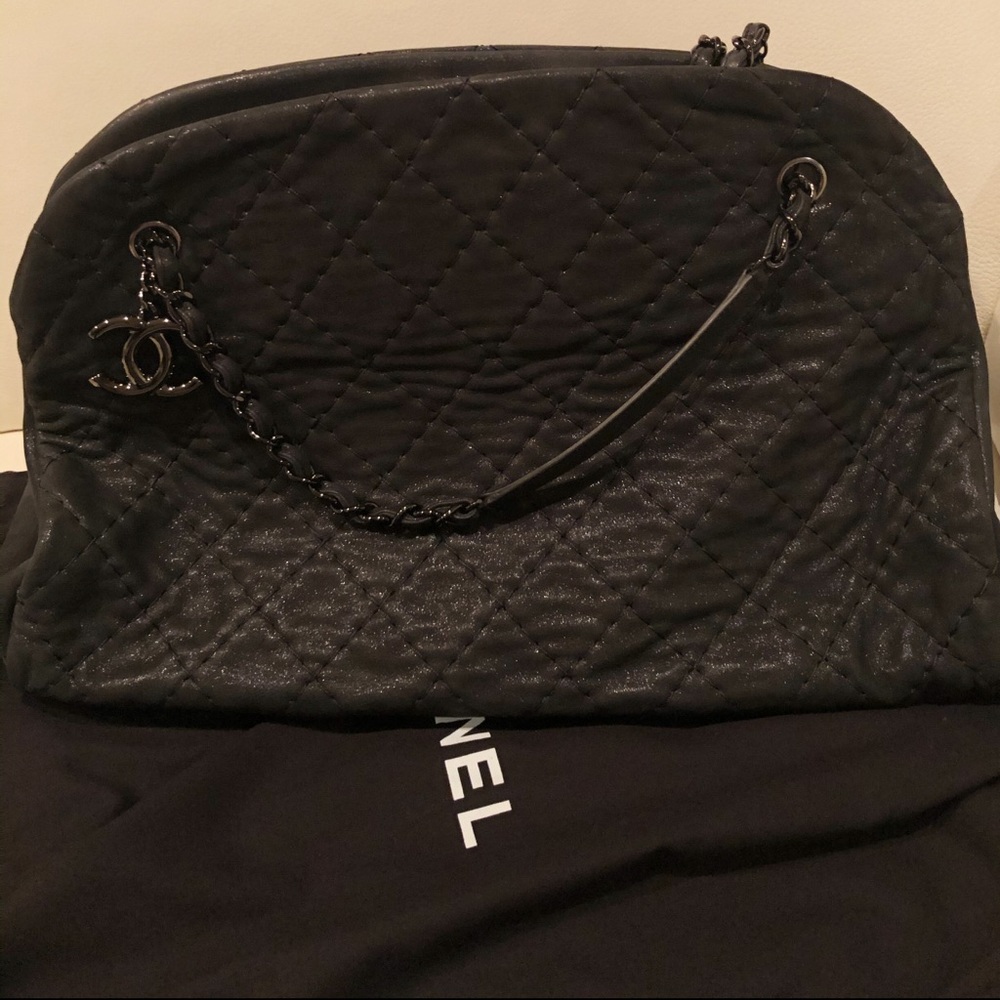 Chanel Just Mademoiselle Large Bowling Bag